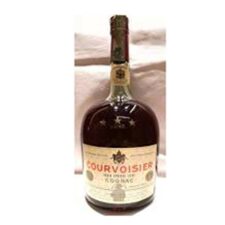 Cognac Courvoisier 3 Stars Luxe Vintage 70s 1.5 L