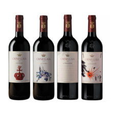 Offerta Verticale Ornellaia 2018 2019 2020 2021 Cassa Legno Limited Edition