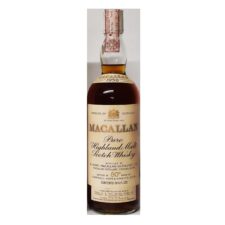 Macallan Bonded Sherry Whisky 1950 scotch single malt invecchiato bottiglia 75 cl
