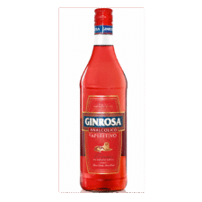 Cocktail con bitter analcolico Ginrosa bottiglia 1 litro aperitivo senza alcol