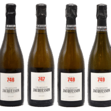 Verticale Champagne Jacquesson 700 con Cuvée 746 747 748 749