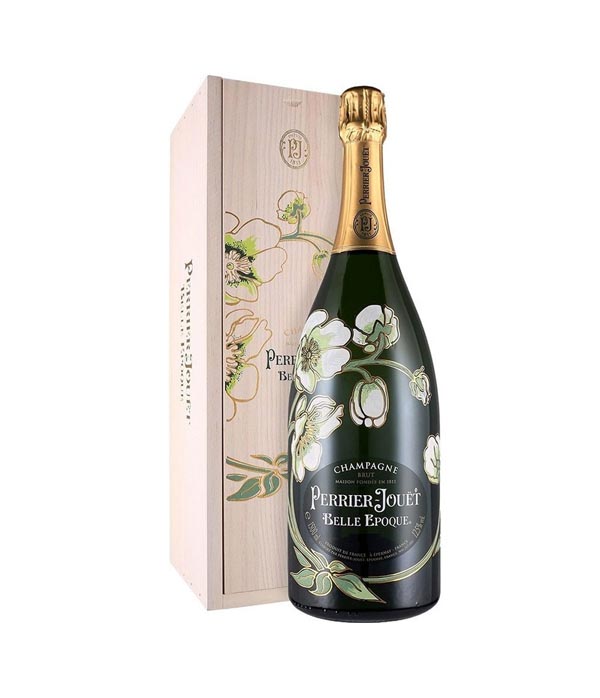 Perrier-Jouët Belle Époque Champagne Brut 2012 Magnum 1,5 litri bottiglia Art Nouveau anemoni Gallé